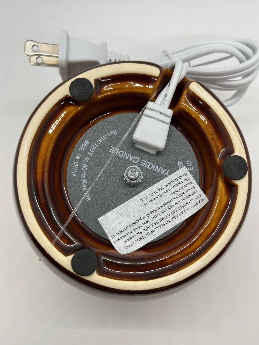 NIB Yankee Candle Acorn Electric Tarts Wax Melts Warmer Fall